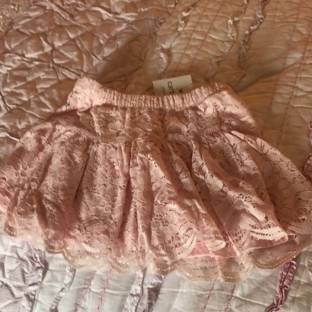 Carters lace skirt and dress - 2t-3t